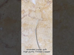 Fio de alta temperatura rápido da entrega 16-32awg UL1591 FEP do cabo de DingZun para iluminar-se