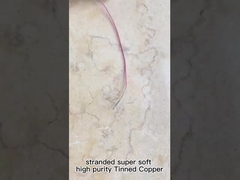 O melhor material no estanhado contra puro contra cobre misturado | Série do UL do Teflon da vista em Dingzun | UL1592