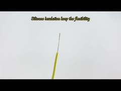 Fio feito sob encomenda Calibre de diâmetro de fios do fio elétrico do aquecimento | Série do UL do Teflon da vista em Dingzun | UL3529 para a eletrônica