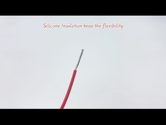 O sólido encalhou o cobre de alta temperatura do cabo do silicone/cobre estanhado