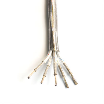 O silicone do cabo da resistência de Mica Wrapping With Tracer Fire de 5 núcleos revestiu