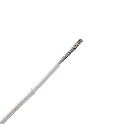 Bom preço Ul3513 Silcone isolou o cabo trançado fibra de vidro Em linha