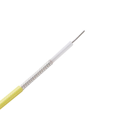 Bom preço Transmissão de alta temperatura elétrica do cabo coaxial de RG 142 para a instrumentação Em linha