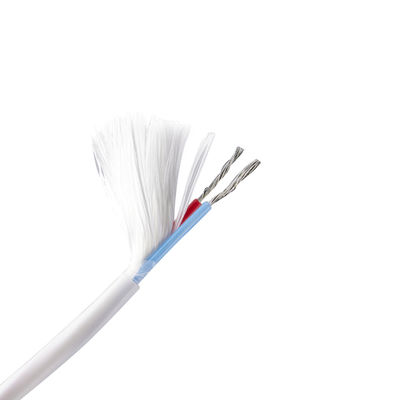 Bom preço UL20604 isolou o cabo de alta temperatura do  para iluminar Calibre de diâmetro de fios 2 x 18 Em linha