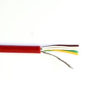 Bom preço Cabo protegido 450V 750V do envoltório 4 do silicone de SIHF núcleos flexíveis Em linha