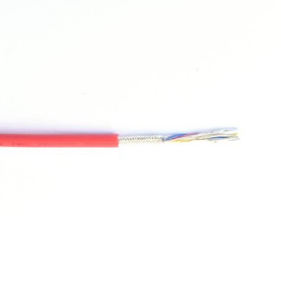 Bom preço AQUEÇA 180 núcleos que do MS 9 FEP isolado protegeu o cabo do silicone para sensores de temperatura Em linha