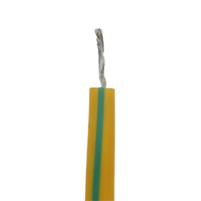 Bom preço AQUEÇA o cabo cabo amarelo/verde de 4mm2 de 180 Dingzun do cabo à terra do silicone do cabo de terra Em linha