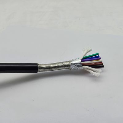 Bom preço 8x0.75MM2 Cabos flexíveis de dupla blindagem TRVVP cabos de PVC de trança Em linha