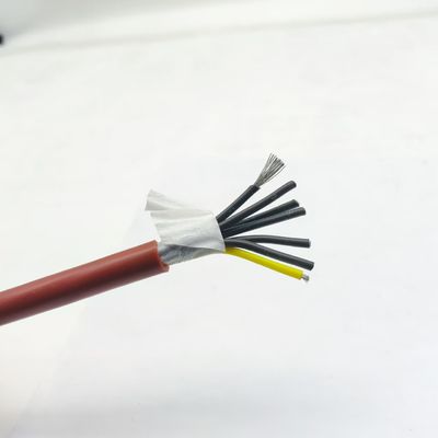 Bom preço SIHF Flexível 7G1mm2 Multi Core Silicone Cable Em linha