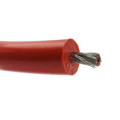 Bom preço Cabo de Silicone de Alta Tensão 100kV Grau Industrial Vermelho para Energia Em linha